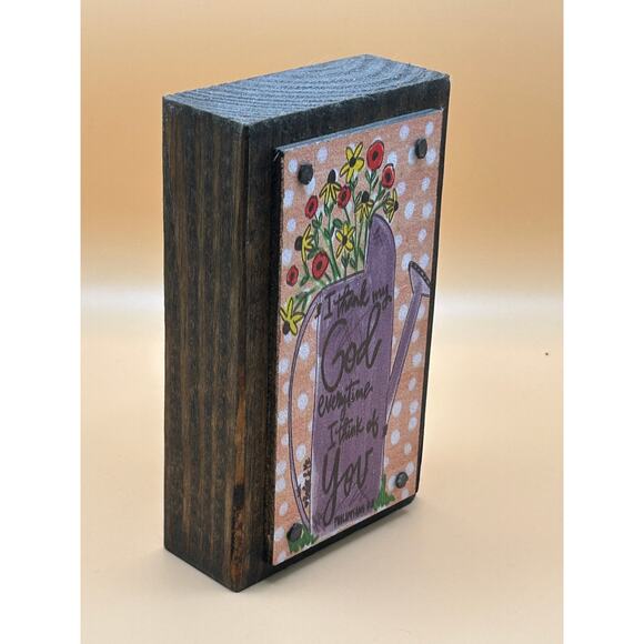 Thank God For You - Happy Block - Picture 1 of 2